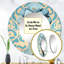 Retro Haute Couture African American Lady V - African American Round Mirror Wall Decor-99619053