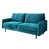 Dark Cyan Velvet