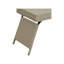 Christies Home 23.5" W x 16" D x 16" H Folding Steel Frame Wicker End Table