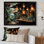 Japon Art Paper Lantern Glow IV - Japanese Canvas Wall Art