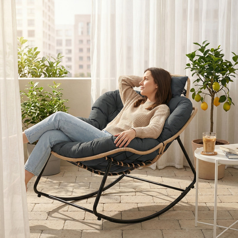 Metal Rocking Chair