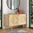 Peltz 39.5'' Solid Wood Sideboard-1059321026
