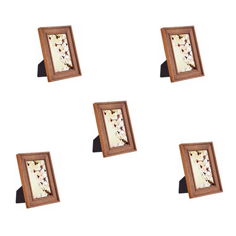 Cadre pour photo simple en bois mat 4 "x 6" Patrina