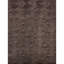 Hand Knotted Abstract Area Rug in Chocolate-2075946732