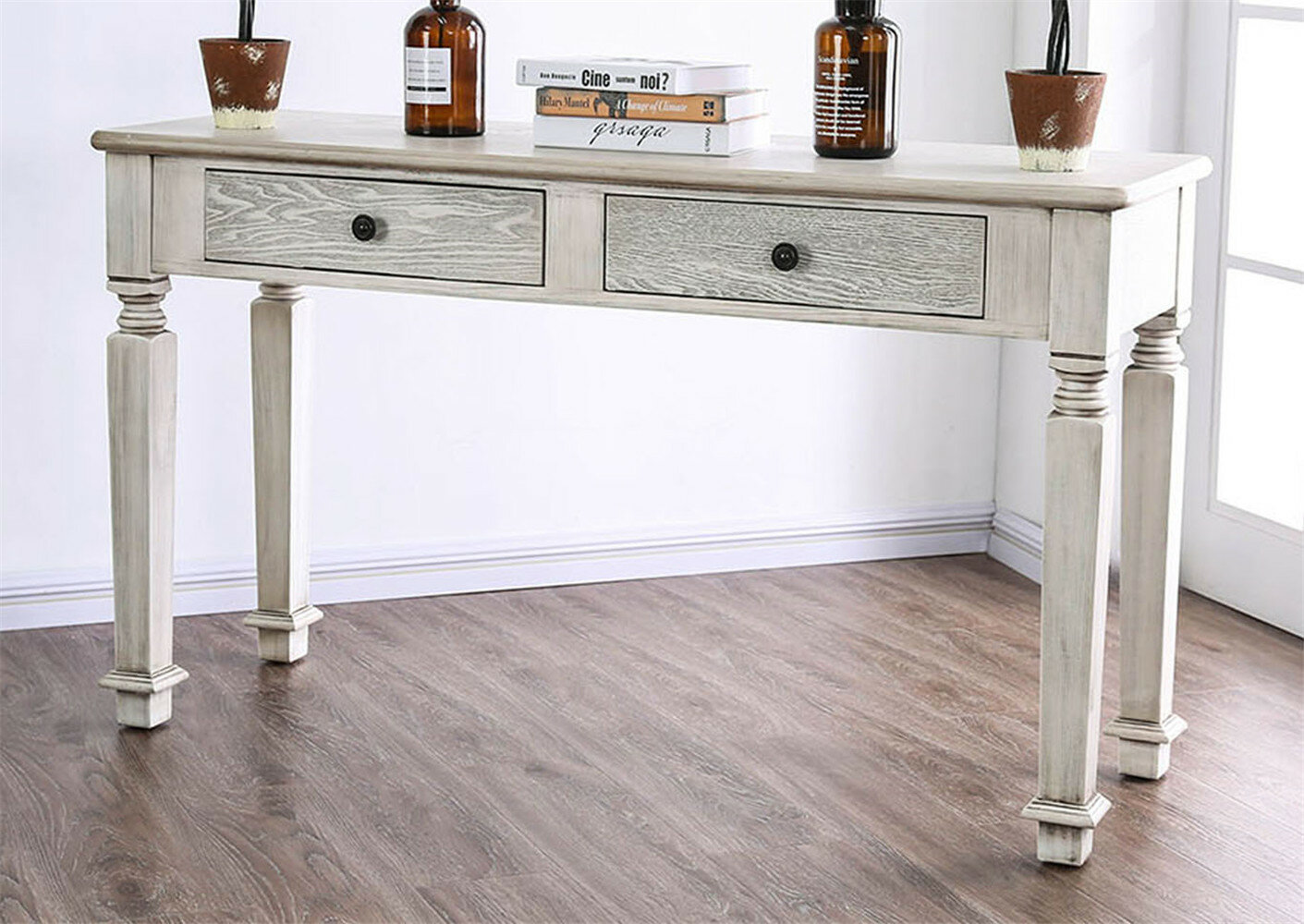 One Allium Way® Christa 52'' Console Table | Wayfair