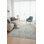 Tapis décoratif abstrait vert