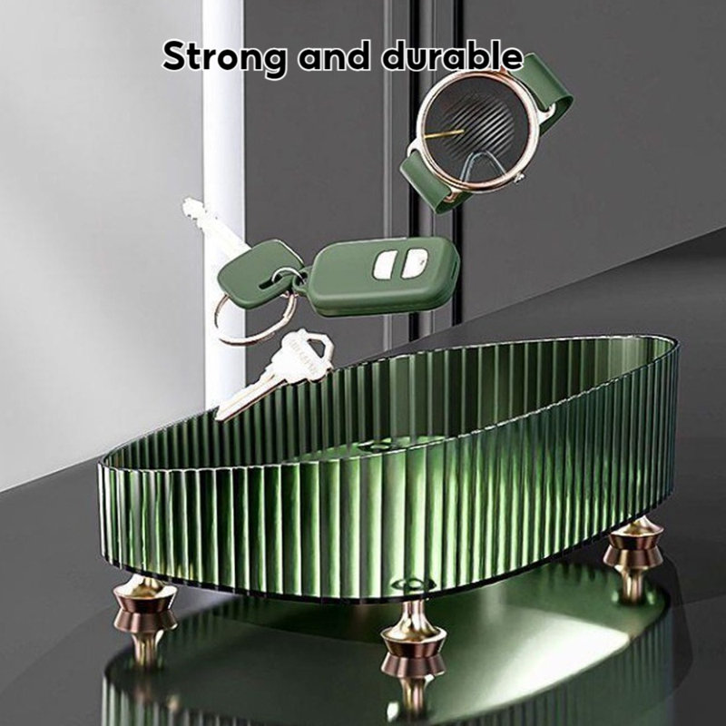 Plateau pour commode à maquillage 27 cm, Vert