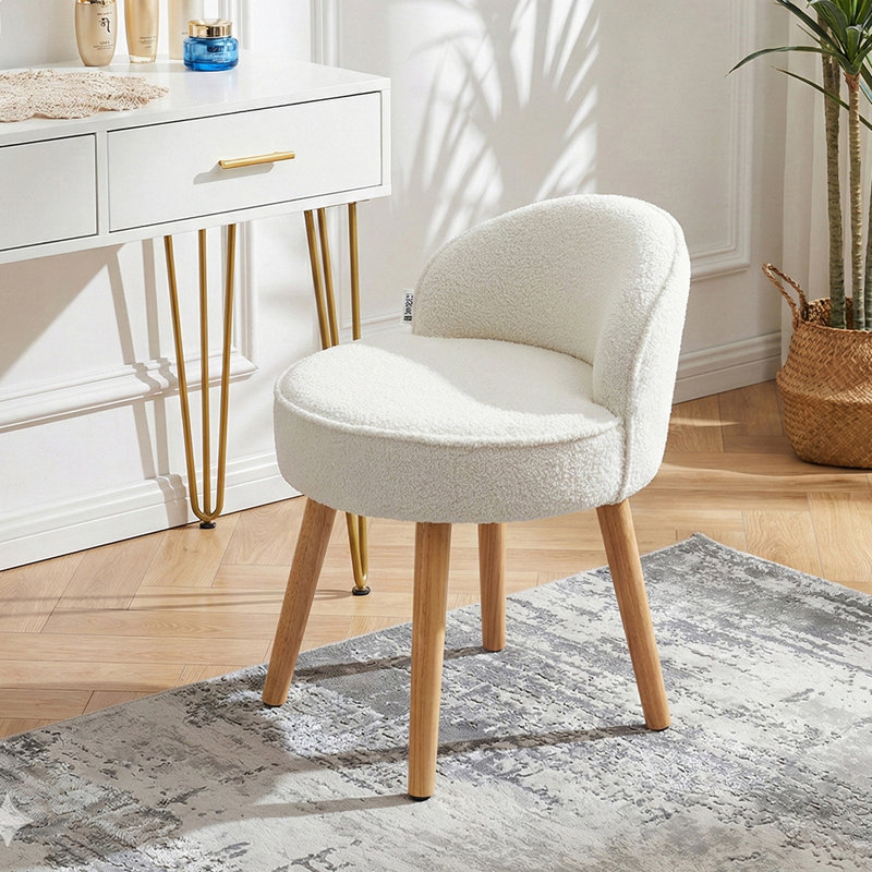 Solid Wood Accent Stool