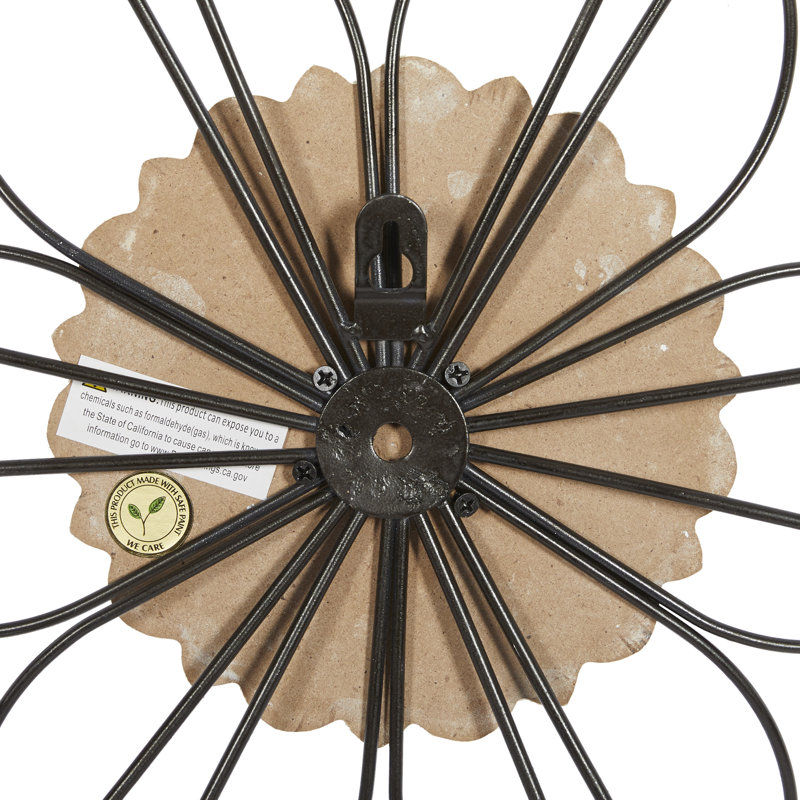 Boho Plants & Flowers Wall Decor on Metal