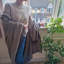 Cotton and Olive Throw-68766515