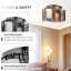 Modern Chandelier Semi-Flush Mount Ceiling Light-67202427