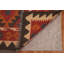 Tapis oriental en laine réversible kilim 5 x 6
