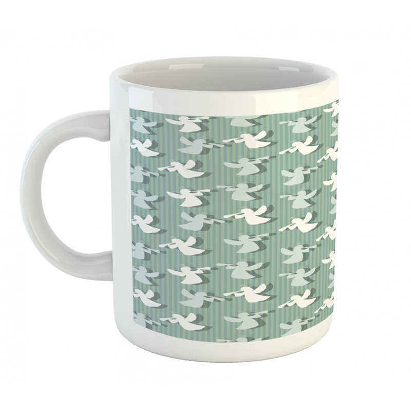 Grande tasse à café ange