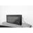 44 Inch Wall Recessed Electric Fireplace With Remote And Imitation Flame, LED Light Heater
