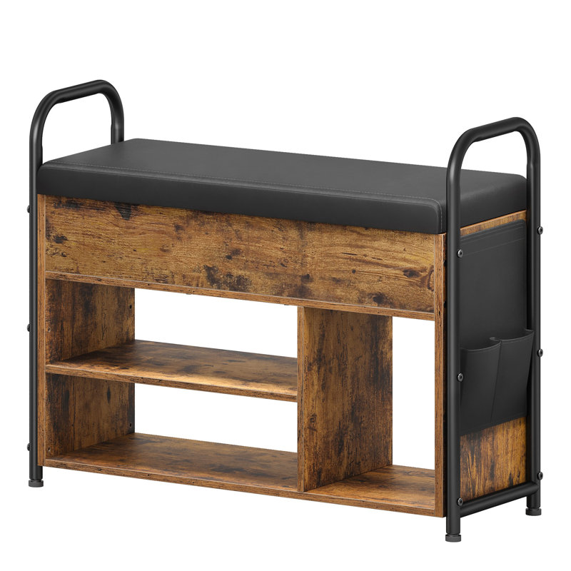 Shoe Rack, Brown/Black