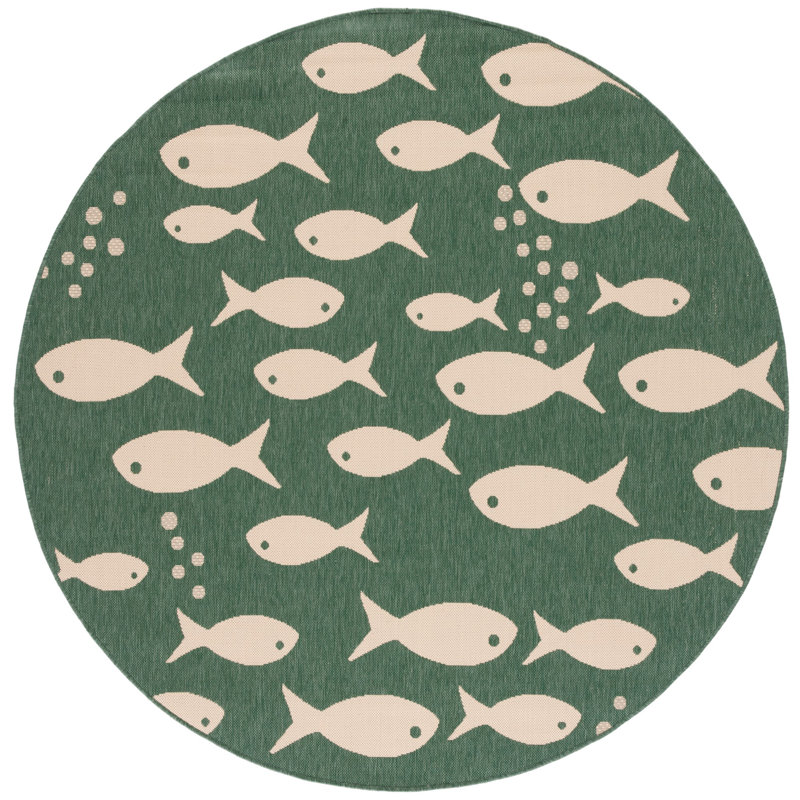 Tapis d'intérieur / extérieur Beeler Performance, Rond 6 pi 7 po