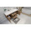 Base de meuble-lavabo simple 58,5 po mural seulement-58199420