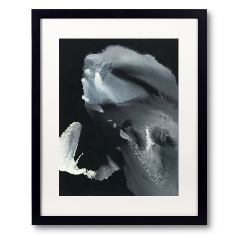 Wait For Me Print by Usha Shukla, Black Framed Paper, 21.2" H x 17.2" W