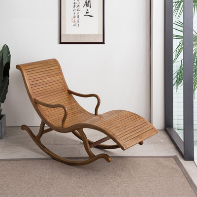 High-quality solid wood rocking chair