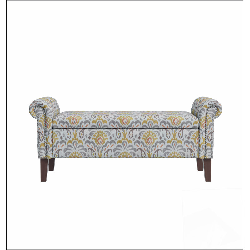 Repose-pieds de rangement Conrad Un choix confortable, de multiples fonctions, un design classique et des coins confortables