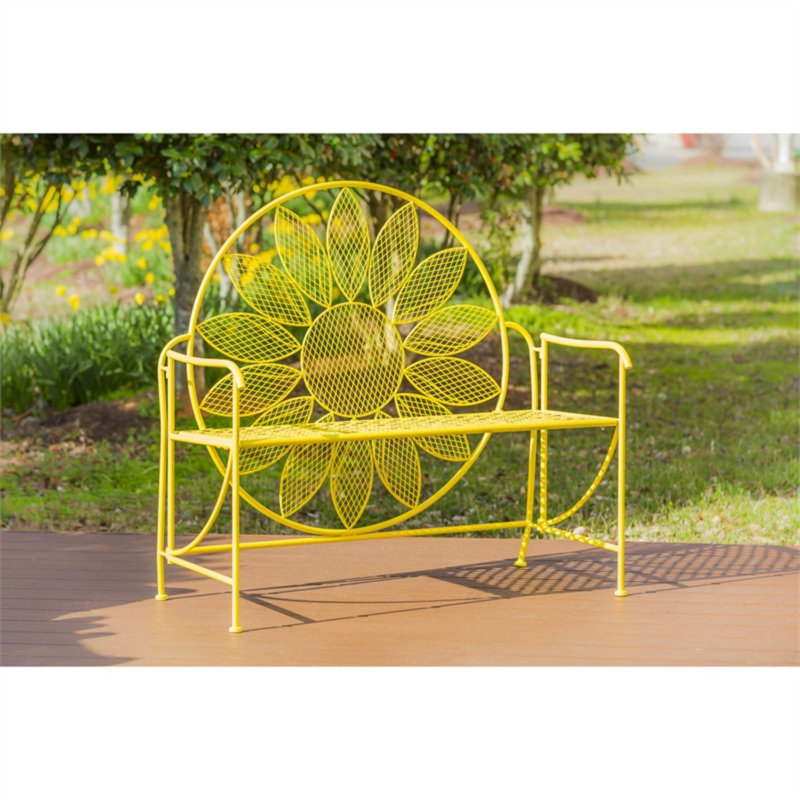 Metal Outdoor Bench