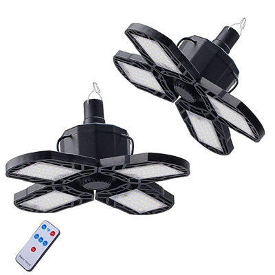 4 Leaves Solar High Bright Yard Light / Garage Light - White Light