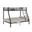 Single (3') Bunk Bed Bed Frame with Built-in Ladder Included-1094970995