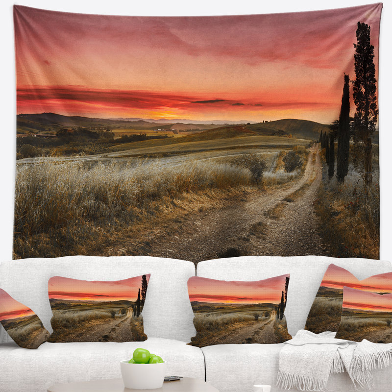 Polyester Tapestry, 50" H x 60" W