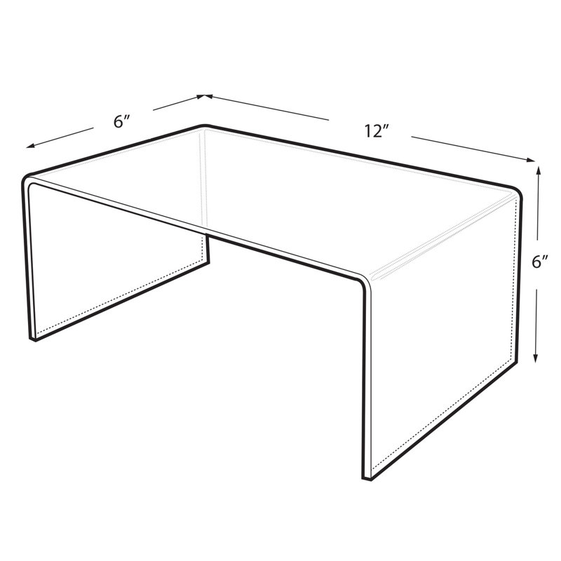 Acrylic Jewellery Stand + Shelves