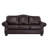 Somto 96" Genuine Leather Rolled Arm Sofa-20119980