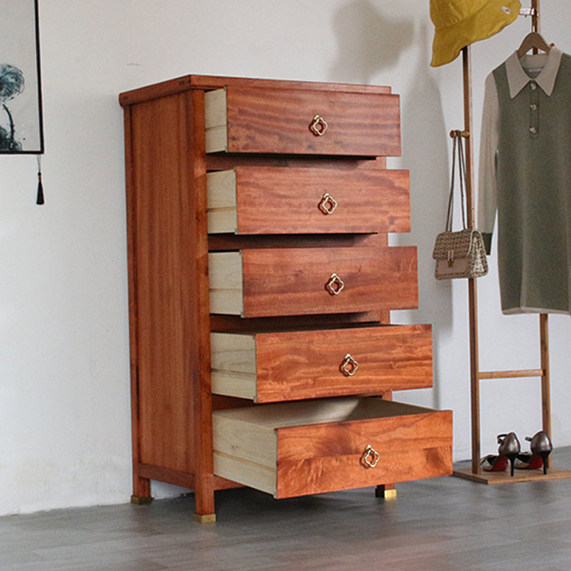 Five-Drawer Console Cabinet