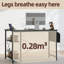 MDF Steel Computer Desk