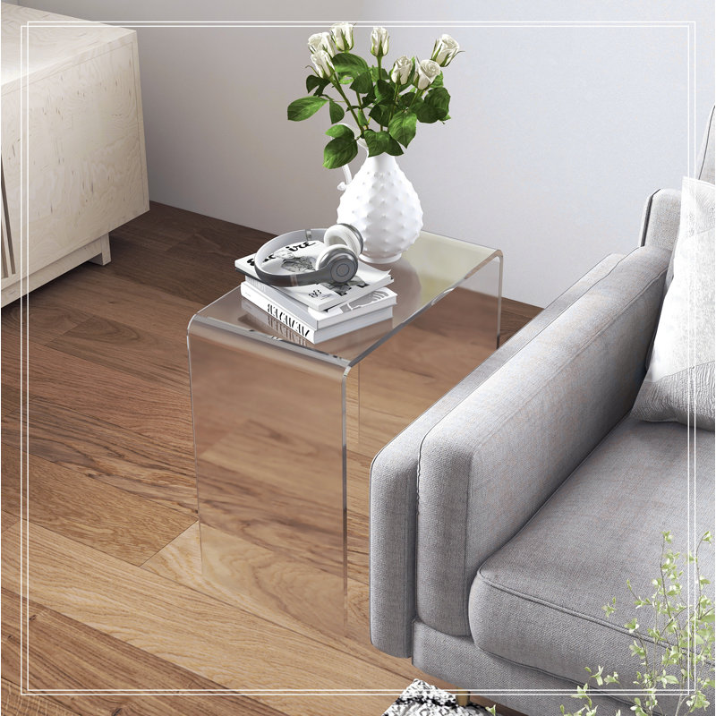 Rectangular Coffee Table with Manufactured Wood Table Topand Shelf