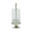 Porte-bougie en verre de 14,4 po