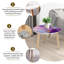 Ensemble de 2 tables gigognes Triangle Nest-130624040