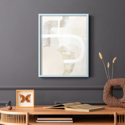 «Quiet Affection I», reproduction encadrée - bois massif