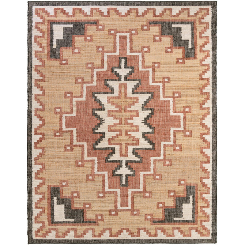  Reva Kala Handwoven Jute Rug, Rectangle 9' x 12'