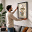 Fish and Florals Botanical - Framed Print-1746022353-1746022360