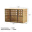 Caisse pour chien Dorien Furniture-408695000