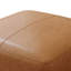 Repose-pieds en cuir italien Hustle Square-109286834