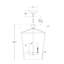 Chapman & Myers Darlana Lantern-44746175-44746177