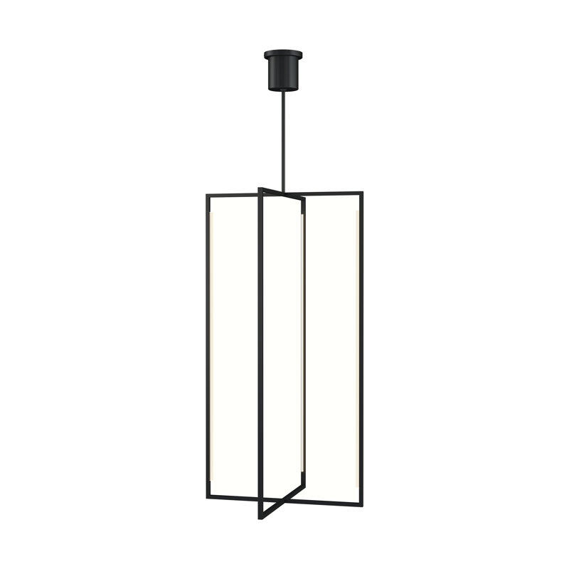 Kenway 1 - Light LED Pendant, Nightshade Black