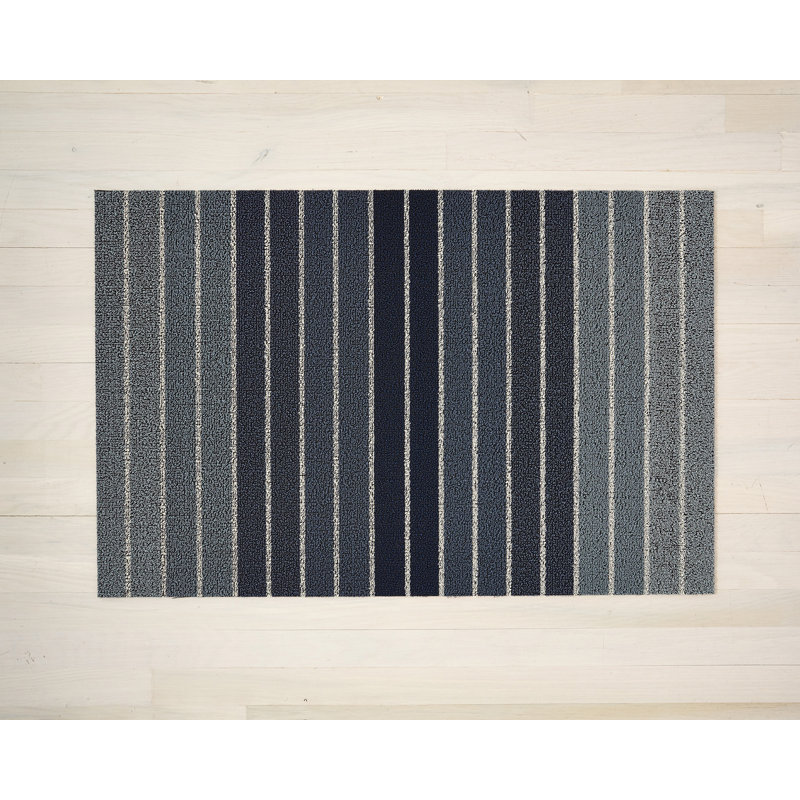 Indoor / Outdoor Doormat, Denim, 0.6cm H x 61cm W x 91cm L