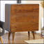 Commode courbée courbée