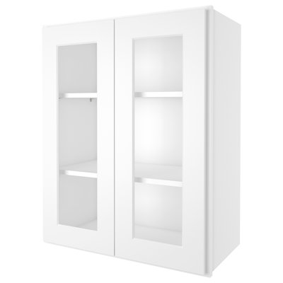 Armoire murale pour la cuisine, le salon et la salle de bain en verre non incluse