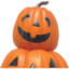 Décoration et décoration d'Halloween de citrouilles amusantes