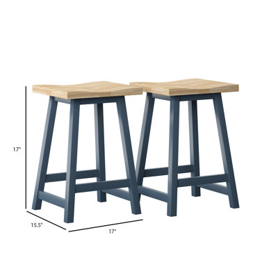 Spence Solid Wood Counter Stool