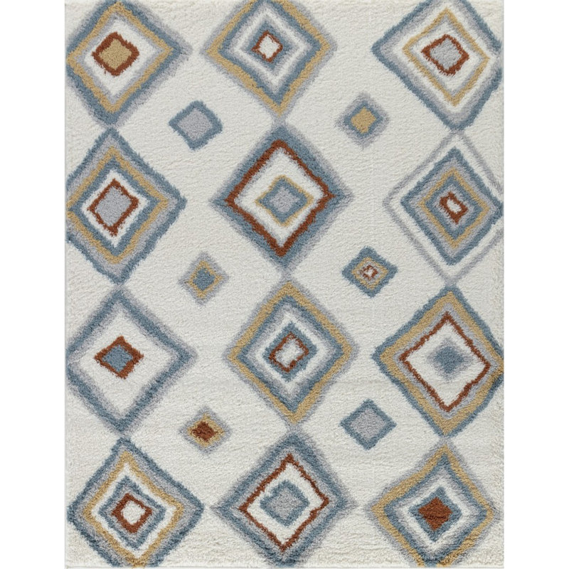 L 7 pi. 10 po X 9 pi 10 po Tapis à poils longs, Rectangle 7 pi 10 po x 9 pi 10 po