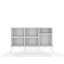 Caola 80cm H x 130cm W Library Bookcase Bookcase-194106440