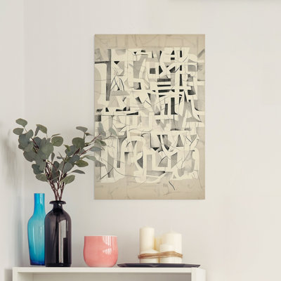 ABSTRACT Series CMXI - Impression sur toile seulement - NON CADRE